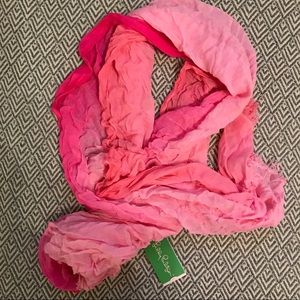Lilly Pulitzer ombré pink scarf